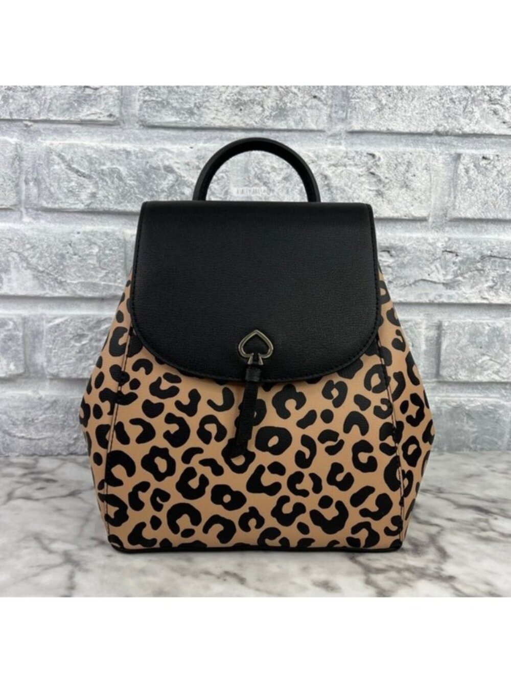 Kate Spade Graphic Leopard Print Adel Backpack